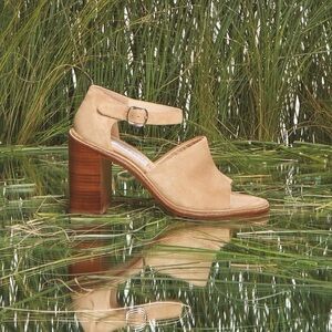 Gabriela Hearst Tan Heeled Sandals